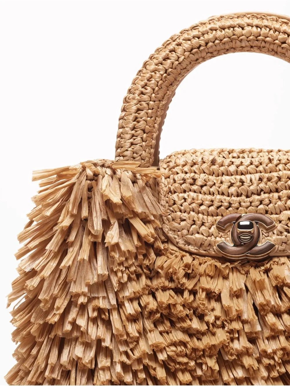 Chanel Raffia MINI shopper bag 2026 NWT
